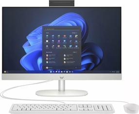 Stacionarus kompiuteris HP ProOne 240 G10 i5-1335U, 512 GB, 23.8 ", DDR4 16 GB, SSD 512 GB, Intel Iris Xe Graphics Dynamic, Windows 11 Pro