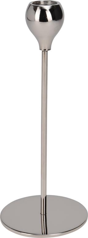 Žvakidė A98810530, metalas, 22 cm, sidabro