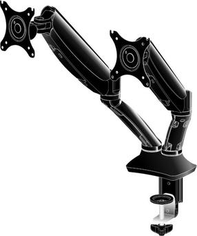 Stalinis dviejų monitorių laikiklis Iiyama DS3002C-B1