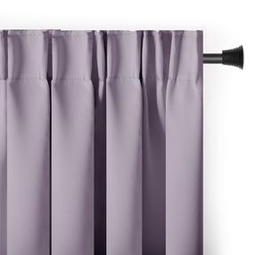 Užtemdanti užuolaida Restilo Pleat Blackout, šviesiai rožinė, 140 cm x 270 cm