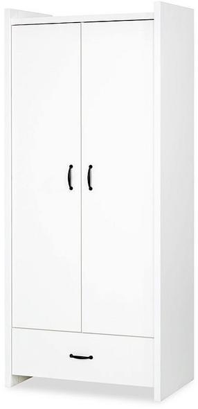 Spinta Klups Amelia, balta, 85 cm x 50 cm x 190 cm