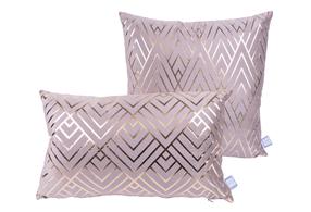 Dekoratyvinė pagalvėlė Kayoom Prisma, aukso, 5 cm x 3 cm, 2 vnt.