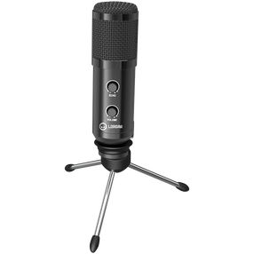 Kondensatorinis mikrofonas Lorgar LRG-CMT313, juoda