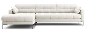 Kampinė sofa Micadoni Home Mamaia Structured, smėlio, kairinė, 293 x 185 cm x 75 cm