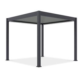 Pavėsinė Pergola Elegance Automatic, 309 x 256 cm, antracito/šviesiai pilka