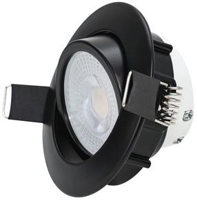 Įmontuojamas šviestuvas įleidžiamas LEDlife Spotlight SP-07, 4000°K, LED, juodas