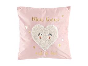 Dekoratyvinė pagalvėlė Douceur Lilylove, rožinė, 40 cm x 40 cm