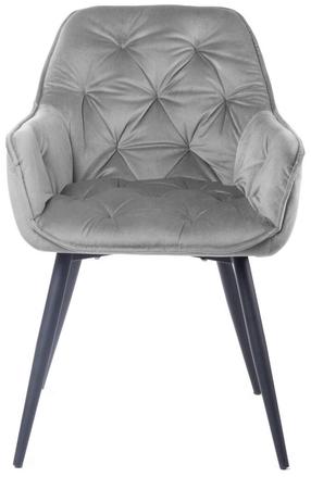 Valgomojo kėdė Homla Basic Cherry 200174, juoda/pilka, 63 cm x 57 cm x 84 cm