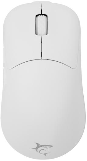 Belaidė žaidimų pelė White Shark WGM-5015 Aero, bluetooth / usb, balta