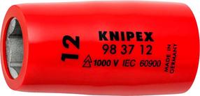 Žvaigždinė varžtų veržlių galvutė Knipex 98 37 12, 44 mm, 12 mm, 3/8", Ø22 mm