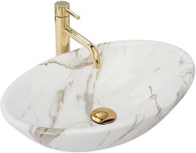 Vonios praustuvas Rea Pamela, keramika, 53 cm x 33 cm x 15 cm, įvairių spalvų