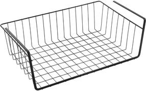 Laikiklis Metaltex Lava Kanguro-40, 40 cm x 26 cm x 14 cm, nerūdijantysis plienas, juoda