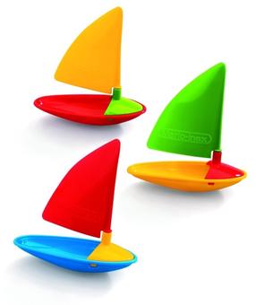 Vonios žaislų komplektas Marioinex Sailboat 330338, įvairių spalvų, 3 vnt.
