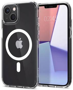 Telefono dėklas Spigen Ultra Hybrid Mag MagSafe for iPhone 13, Apple iPhone 13, skaidri/balta