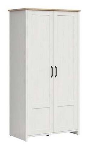 Spinta Loksa S455-SZF2D-APW, balta, 57 cm x 101.5 cm x 200.5 cm