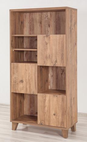 Pastatoma lentyna Kalune Design Marina Flora 200, pušies, 36 cm x 80 cm x 155 cm