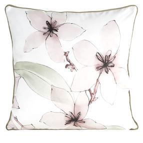 Dekoratyvinės pagalvėlės užvalkalas Bianca, balta/rožinė, 60 cm x 60 cm
