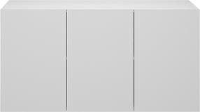 Komoda Kocot Kids Dallas, balta, 35 cm x 160 cm x 59 cm