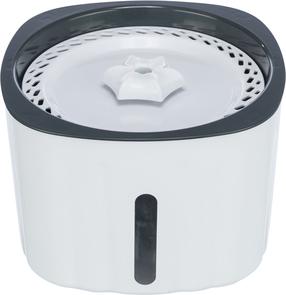 Gertuvė - fontanėlis Trixie Flower, 2 l, 18.5 cm x 18.5 cm x 13 cm, balta