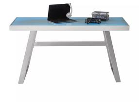 Rašomasis stalas MCA Tiflis 2, baltas/chromo