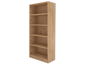 Lentyna Seilf, ruda, 40 cm x 80 cm x 180 cm