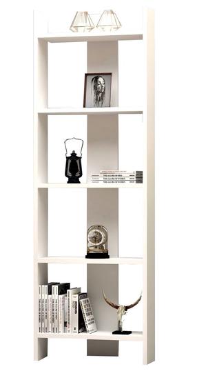 Pastatoma lentyna Kalune Design Virba 835PUQ3681, balta, 22.6 cm x 52.4 cm x 149 cm