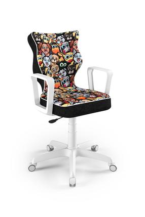 Vaikiška darbo kėdė Norm Storia 28, 61 x 61 x 102.5 cm, ruda/balta/juoda