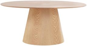 Valgomojo stalas House Nordic Bolton, ąžuolo, 90 cm x 160 cm x 75 cm