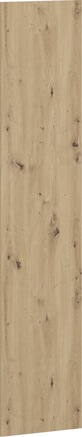 Priekinė dalis modulinės spinos sistemai Collections FLEX F1, 16 cm x 50 cm, laminuota medžio drožlių plokštė (lmdp), šviesiai ruda