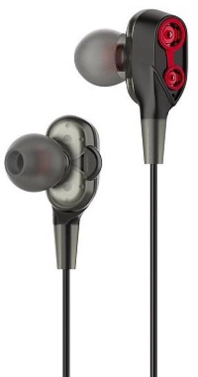 Laidinės ausinės iKaku Muya Dual Moving Coil Muya Dual Moving Coil, juoda