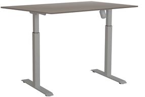 Kompiuterio stalas reguliuojamo aukščio Sun-Flex EasyDesk Adapt I, balta/pilka/šviesiai ruda