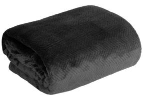 Pledas Cindy K128-B, juodas, 150 cm x 200 cm