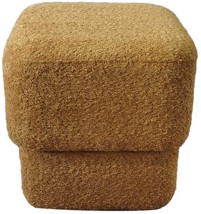 Pufas Home4you Laura 87677, geltonas, 40 cm x 40 cm x 40 cm