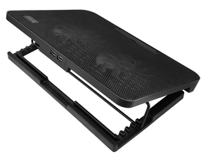 Reguliuojamas aušinimo stovas nešiojamam kompiuteriui Savio COS-02, 35.7 cm x 26 cm x 1 - 32 cm