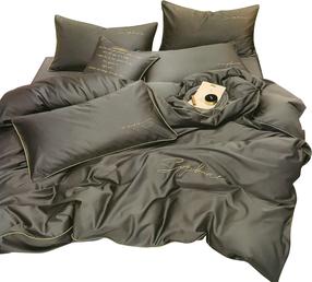 Patalynės užvalkalų komplektas PBH-03, aukso/raudonas, 200 x 210 cm