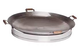 Keptuvė GrillSymbol Wok, plienas, 91 cm, nerūdijančiojo plieno