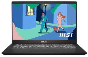 Nešiojamas kompiuteris MSI Modern 14 C12MO-868PL, Intel® Core™ i5-1235U, 16 GB, 512 GB, 14 ", Intel HD, juoda, en