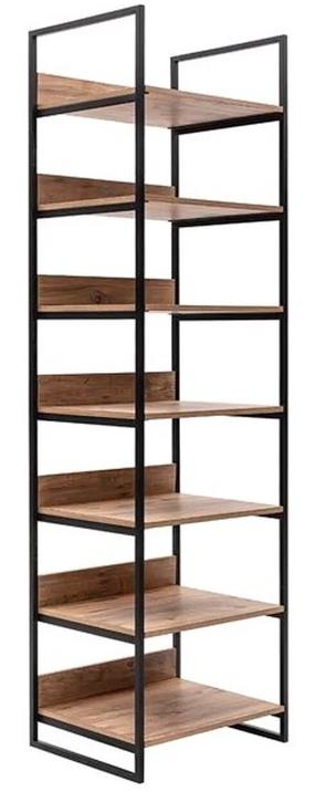 Pastatoma lentyna Kalune Design Dynamic 05, pušies, 64 cm x 52 cm x 225 cm