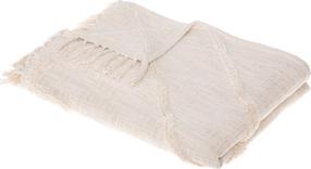 Lovatiesė Atmosphera Inca, kreminė, 130 cm x 180 cm