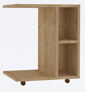 Kavos staliukas Kalune Design Amy, ąžuolo, 45 cm x 35 cm x 50 cm