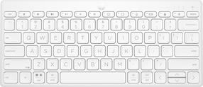 Klaviatūra HP 350, Anglų (UK), balta, belaidė