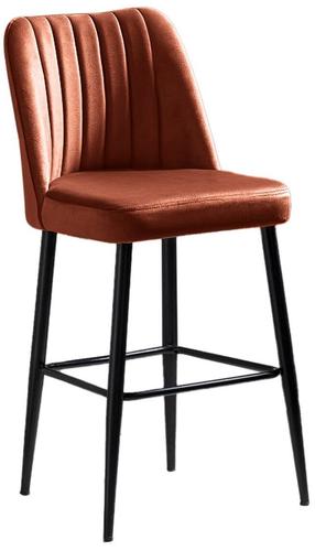 Kėdžių rinkinys Kalune Design Vento 107BCK1148, juoda/vario, 45 cm x 49 cm x 99 cm, 2 vnt.