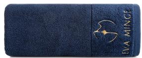  Vonios rankšluostis Ewa Minge Gaja, tamsiai mėlyna, 90 cm x 50 cm