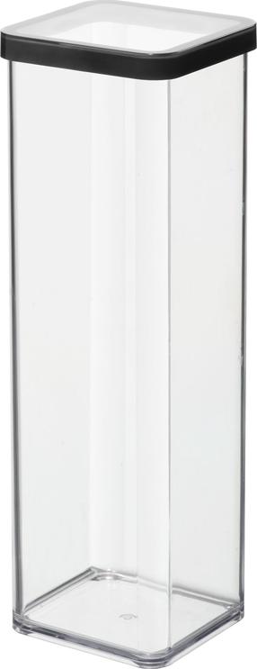 Birių produktų indas Rotho Loft, 2 l, skaidri/juoda