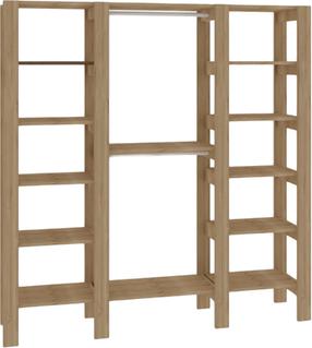 Pastatoma lentyna Kalune Design City 835PUQ6103, mėlyna, 33.6 cm x 161.4 cm x 180 cm