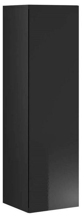 Pakabinama spintelė Vivien 08, juoda, 40 cm x 30 cm x 140 cm