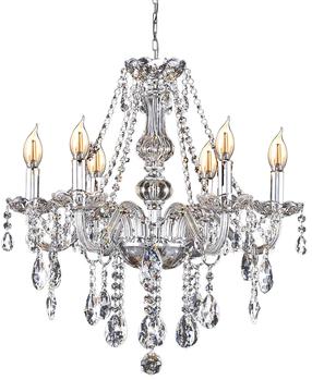 Krištolinis sietynas kabinamas TooLight 392183, E14, 6 x 60 W