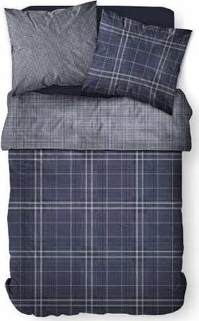 Patalynės užvalkalų komplektas TODAY Winter Spirit, mėlynas/pilkas, 220 x 240 cm