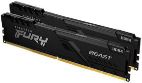 Operatyvioji atmintis (RAM) Kingston Fury Beast Beast, DDR4, 16 GB, 3200 MHz