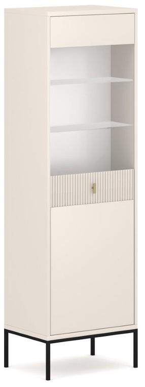 Vitrina Maggiore, rusva, 39 cm x 53.9 cm x 175 cm